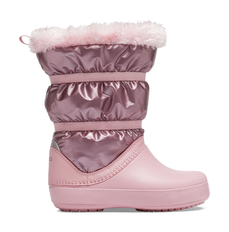 Crocs™ Crocband LodgePoint Metallic Boot Girl's
