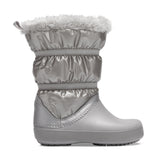 Crocs™ Crocband LodgePoint Metallic Boot Girl's